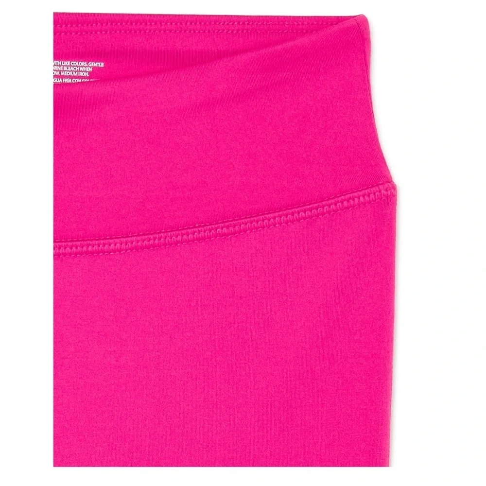 Athletic Works Girls Knit Flare Leggings, Size S 6/6X